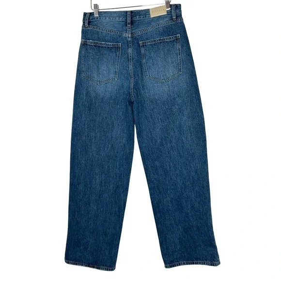 PISTOLA Denim Tate High Rise Bowed Wide Leg Women's Size 30 Cotton